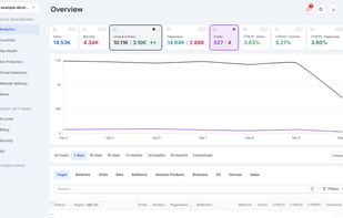 DevDome Analytics screenshot 1