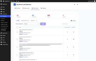 DevDome Link Monitor screenshot 2