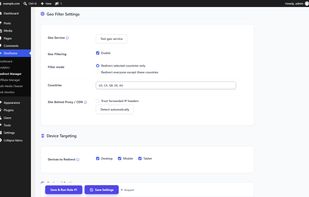 DevDome Redirect Manager screenshot 2