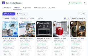 DevDome Safe Media Cleaner screenshot 1
