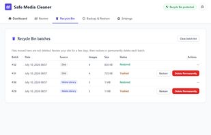 DevDome Safe Media Cleaner screenshot 3