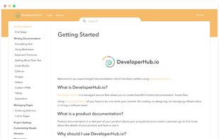 DeveloperHub.io screenshot 1