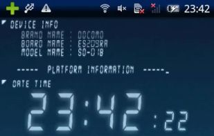 Device Info Live WallPaper screenshot 1