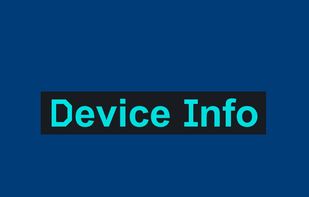 Device Info screenshot 1