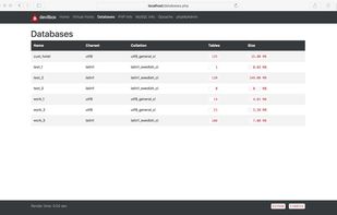 Devilbox screenshot 2