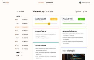 Devjour screenshot 1