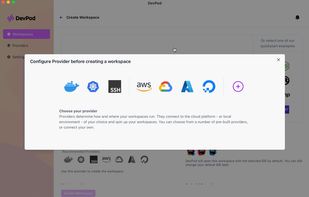 DevPod screenshot 1