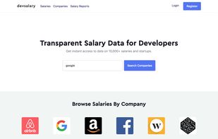Devsalary screenshot 1