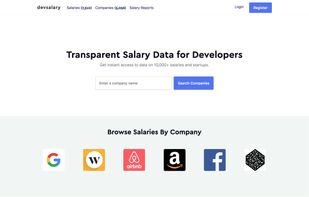 Devsalary screenshot 2
