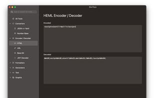 HTML Encoder / Decoder