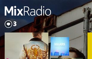 MixRadio screenshot 1