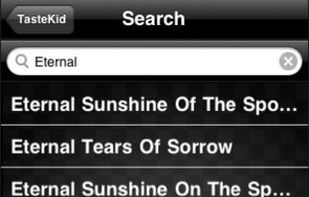 TasteDive screenshot 1