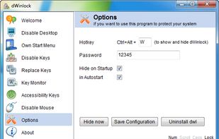 dWinlock  screenshot 2