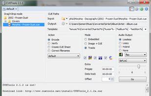 CUETools screenshot 1