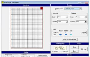 Graph Paper Printer screenshot 1