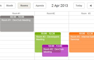 DHTMLX Scheduler .NET screenshot 2