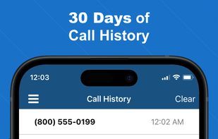 30 Days of Call History