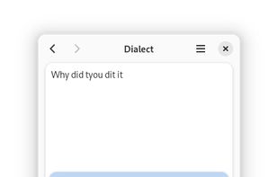 Dialect screenshot 2