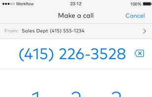 Dialpad screenshot 1