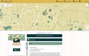 Every location on earth can have a profile with stories from everyone who has been at that location.