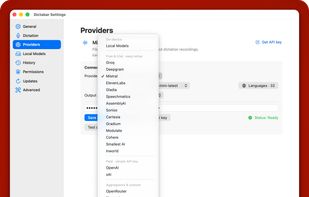 Dictabar screenshot 2