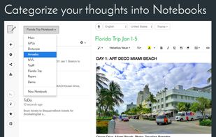 Dictanote screenshot 2