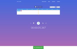 dictaphone.audio screenshot 1