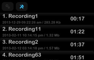 Dictaphone screenshot 2