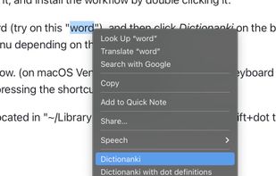 Dictionanki screenshot 2