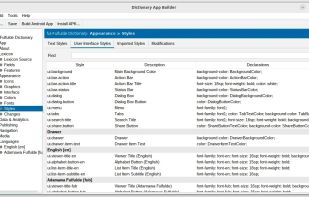 Dictionary App Builder screenshot 1