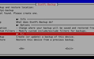 DietPi backup tool