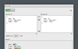 Diff Text screenshot 1