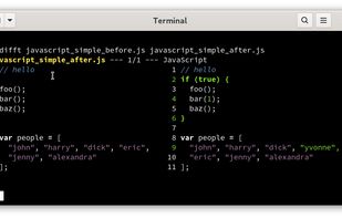 Difftastic screenshot 1