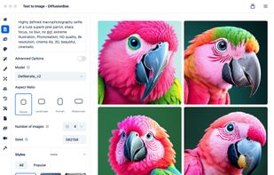 DiffusionBee screenshot 1