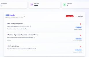 DigestFlow AI screenshot 2
