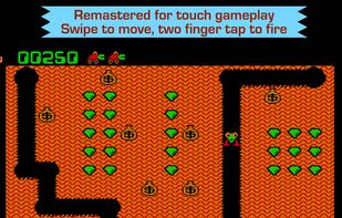 Digger - retro classic game screenshot 2