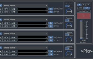 vPlayer by Digital Brain Instruments screenshot 1