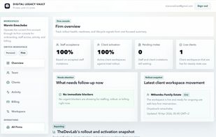 Digital Legacy Vault screenshot 3