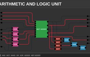 Digital Logic Sim screenshot 1