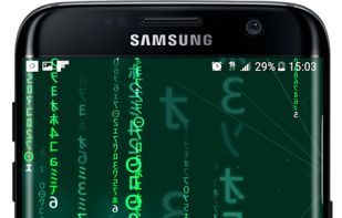 Digital Rain 3D Live Wallpaper screenshot 3