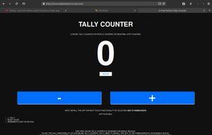 Digital Tally Counter screenshot 1