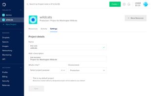 DigitalOcean screenshot 1