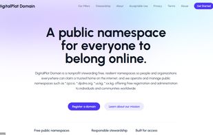 DigitalPlat FreeDomain screenshot 1