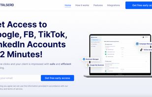 Marketing agencies can use Digitalsero to get instant access to their clients’ ad accounts and pages on Facebook, Google, TikTok, LinkedIn and more with one shareable link in 2 minutes.