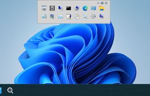 Din Quick Launch Toolbar screenshot 2
