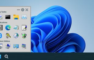 Din Quick Launch Toolbar screenshot 1