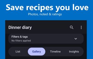 Filter by images of recipies