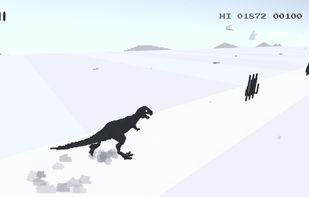 Dino T-Rex 3D Run screenshot 1