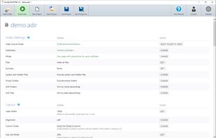 Dir2HTML screenshot 1