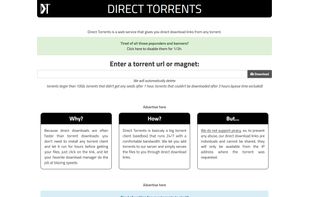 Direct Torrents screenshot 1